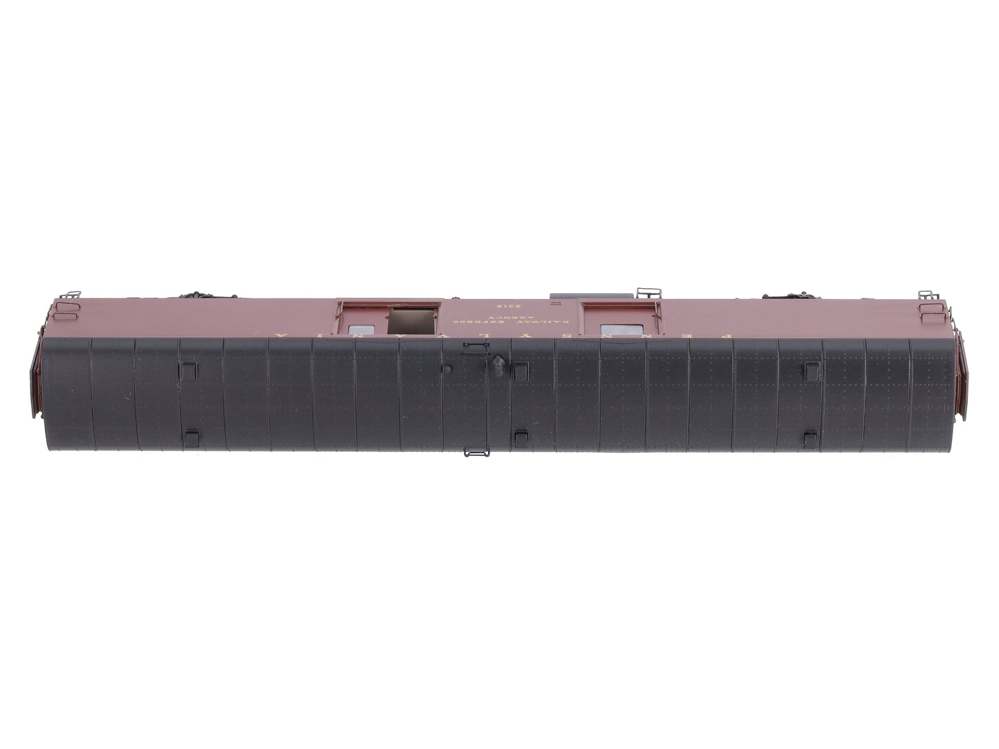 Rapido Trains 106071 HO Scale Pennsylvania 73' 6" Smooth Side Baggage #9316