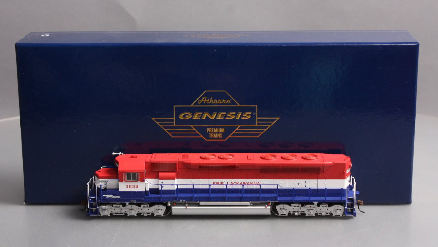 Athearn G63586 HO Scale Erie Lackawanna Railway SDP45 Diesel Engine #3638