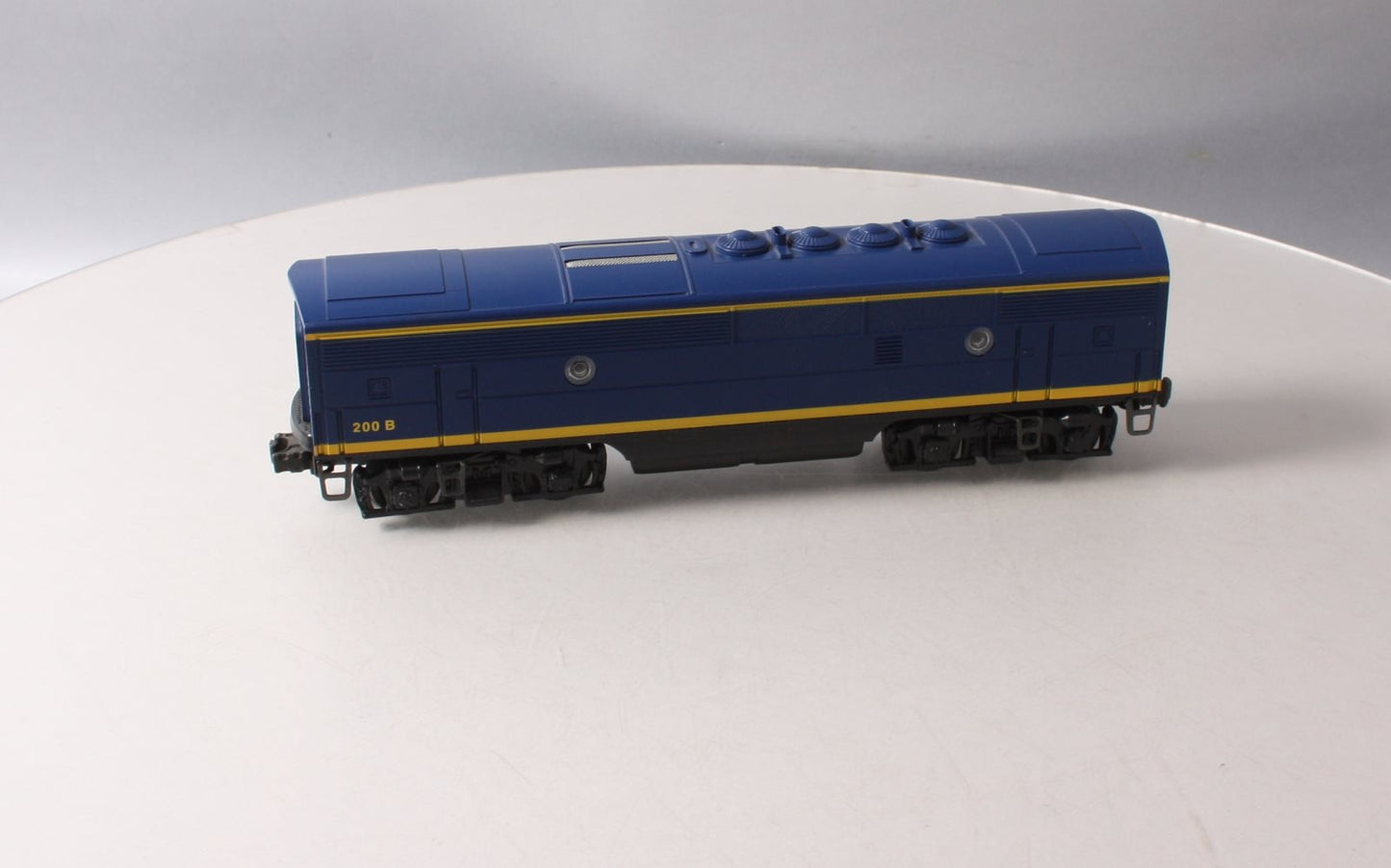 Lionel 6-18122 O Santa Fe F3 Blue/Yellow Non-Powered Diesel B-Unit w/RS II #200B NIB