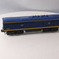 Lionel 6-18122 O Santa Fe F3 Blue/Yellow Non-Powered Diesel B-Unit w/RS II #200B LN/Box