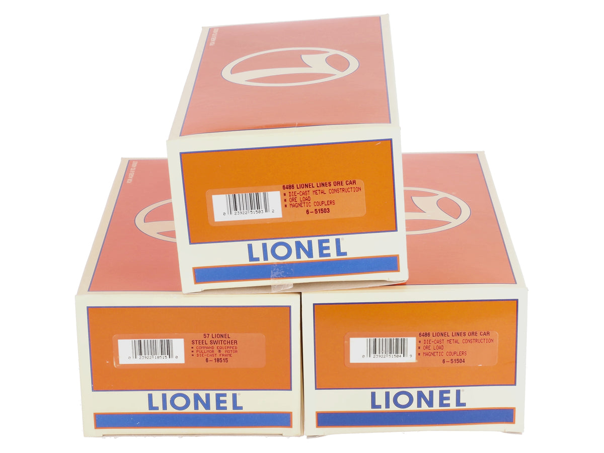 Lionel 6-11912 O Gauge Lionel Steel Switcher Service Exclusive Train Set LN/Box