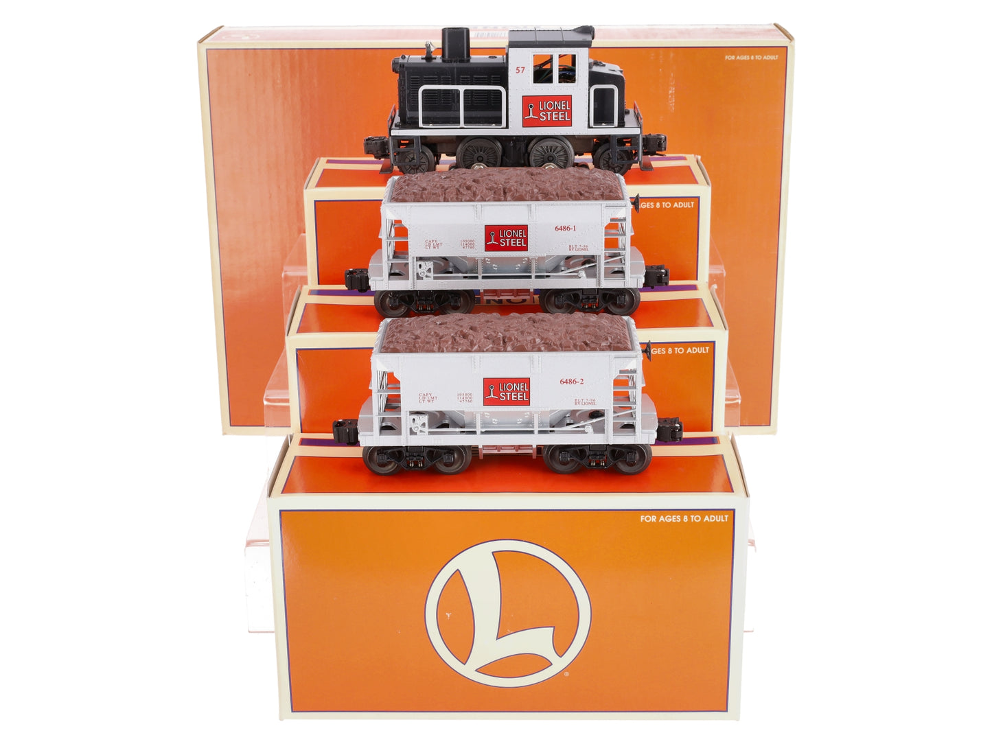 Lionel 6-11912 O Gauge Lionel Steel Switcher Service Exclusive Train Set LN/Box
