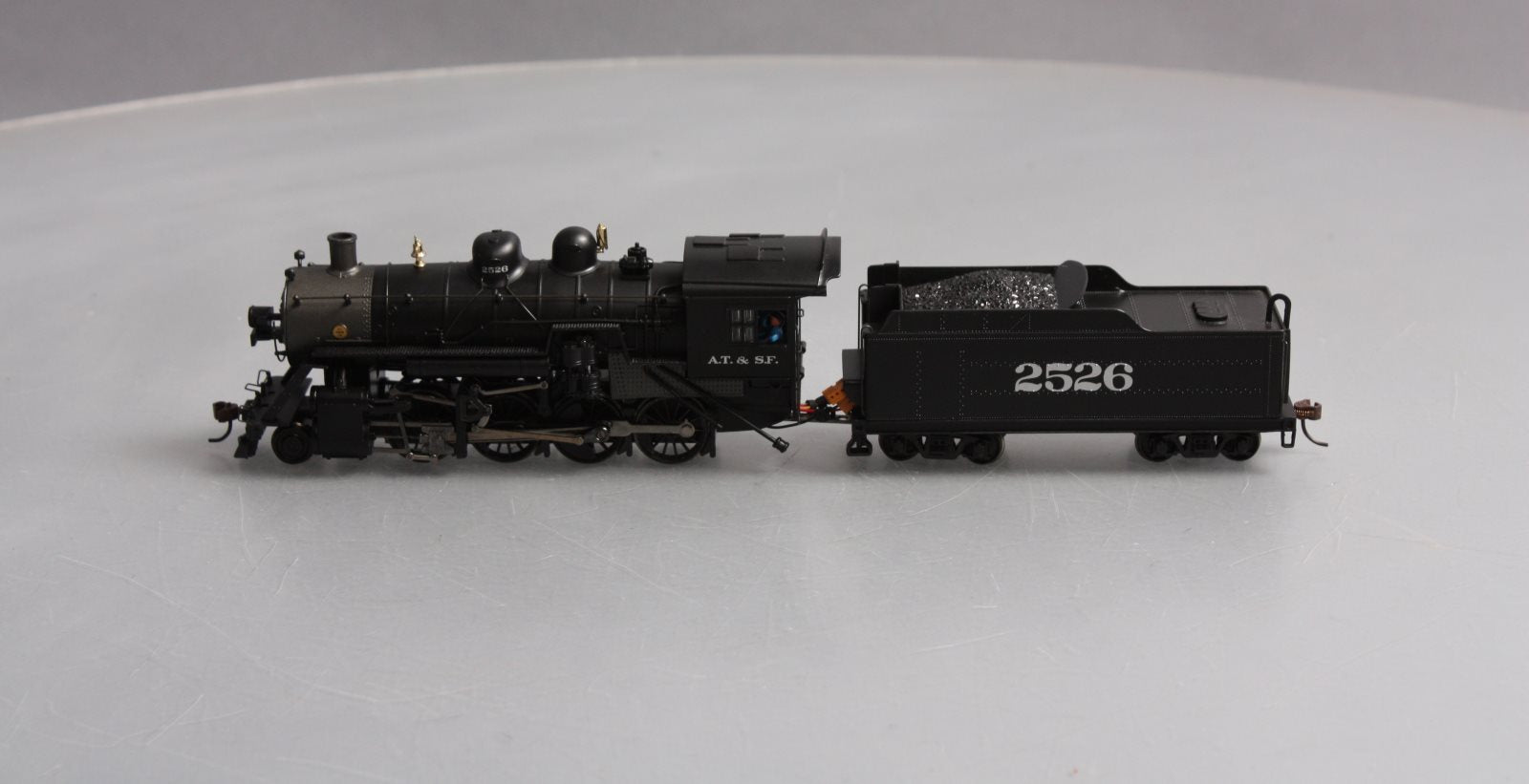 Bachmann 83605 HO Santa Fe 2-8-0 Steam Locomotive & Tender #2526 w/DCC EX/Box