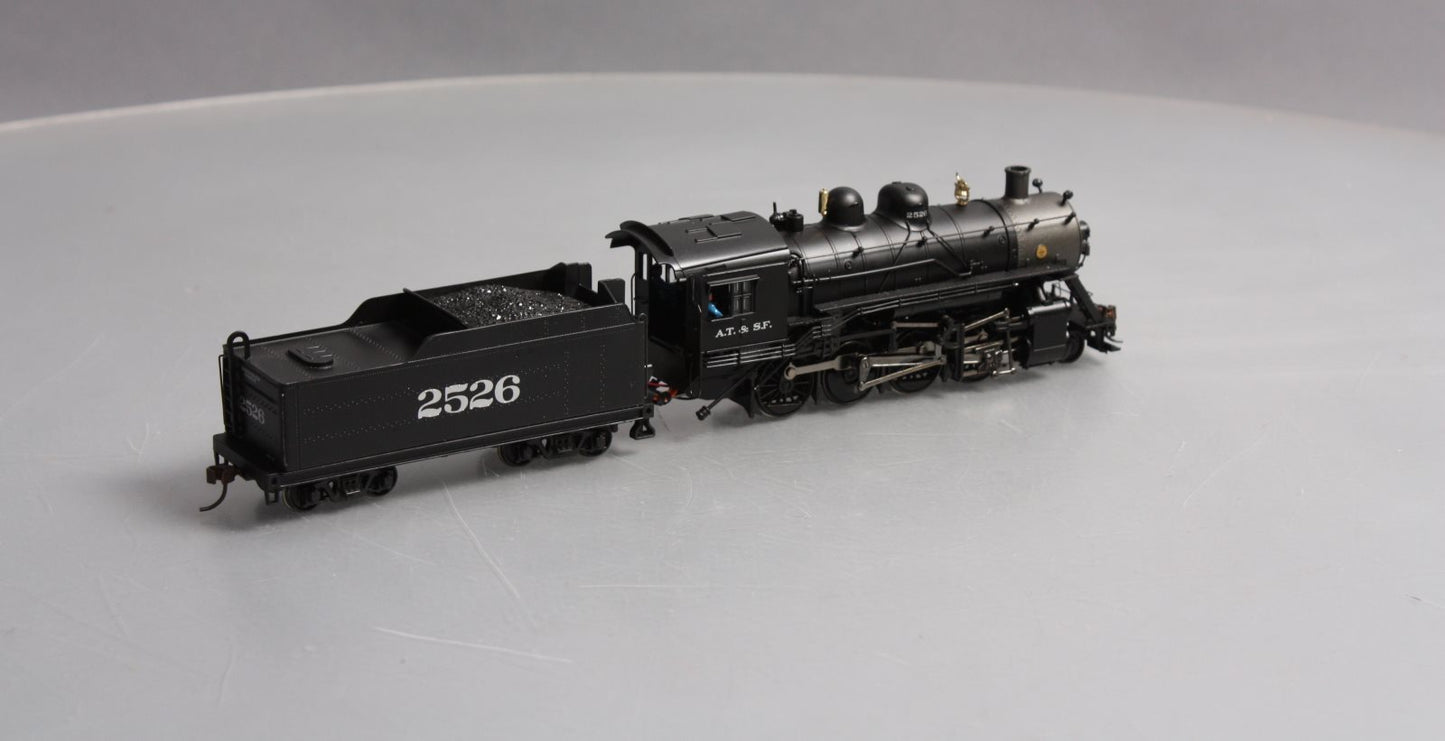 Bachmann 83605 HO Santa Fe 2-8-0 Steam Locomotive & Tender #2526 w/DCC EX/Box