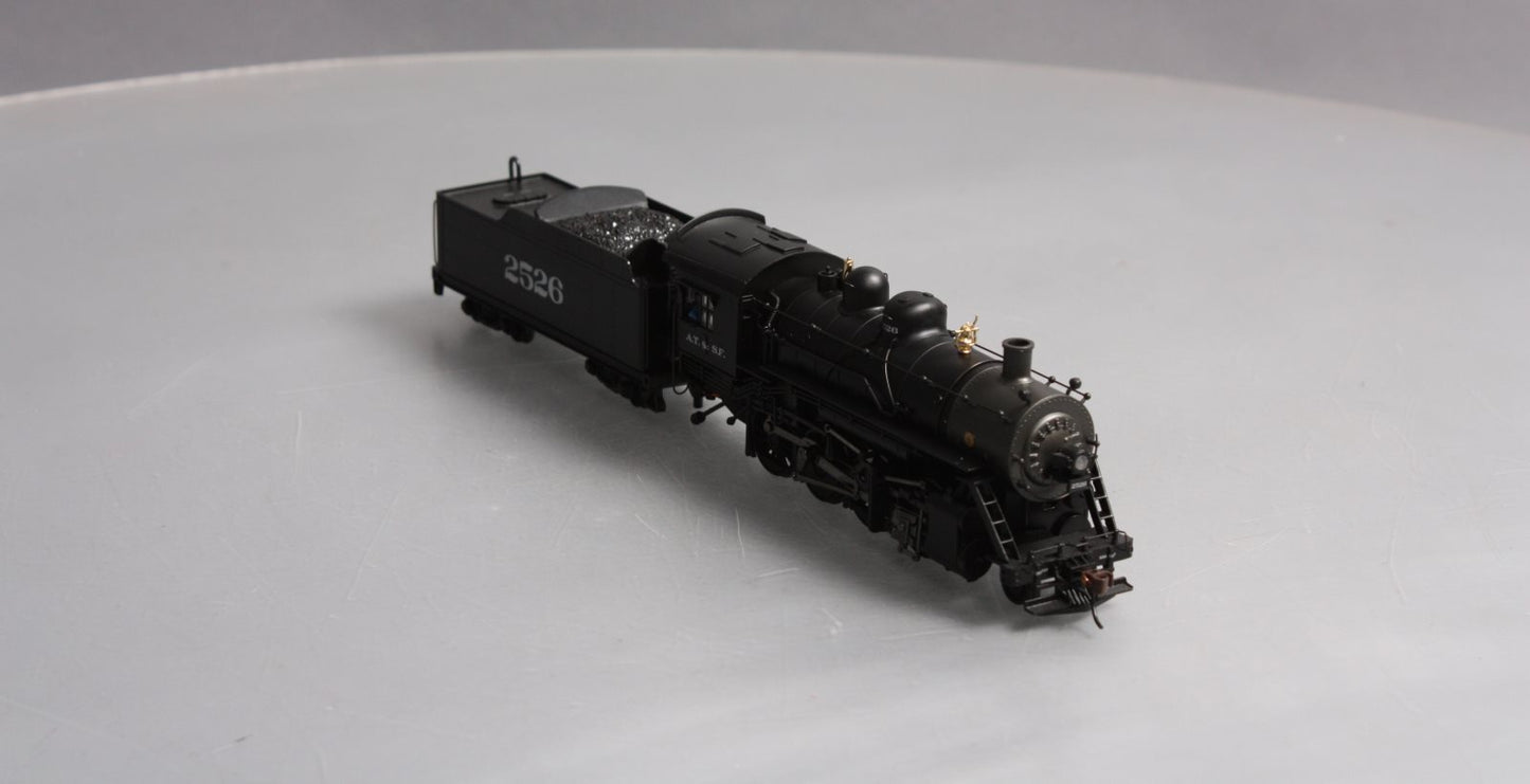 Bachmann 83605 HO Santa Fe 2-8-0 Steam Locomotive & Tender #2526 w/DCC EX/Box