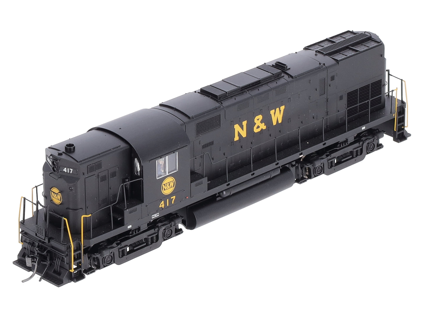 Atlas 10011011 HO Norfolk & Western Alco Phase 2B C420 Diesel Engine #417 w DCC