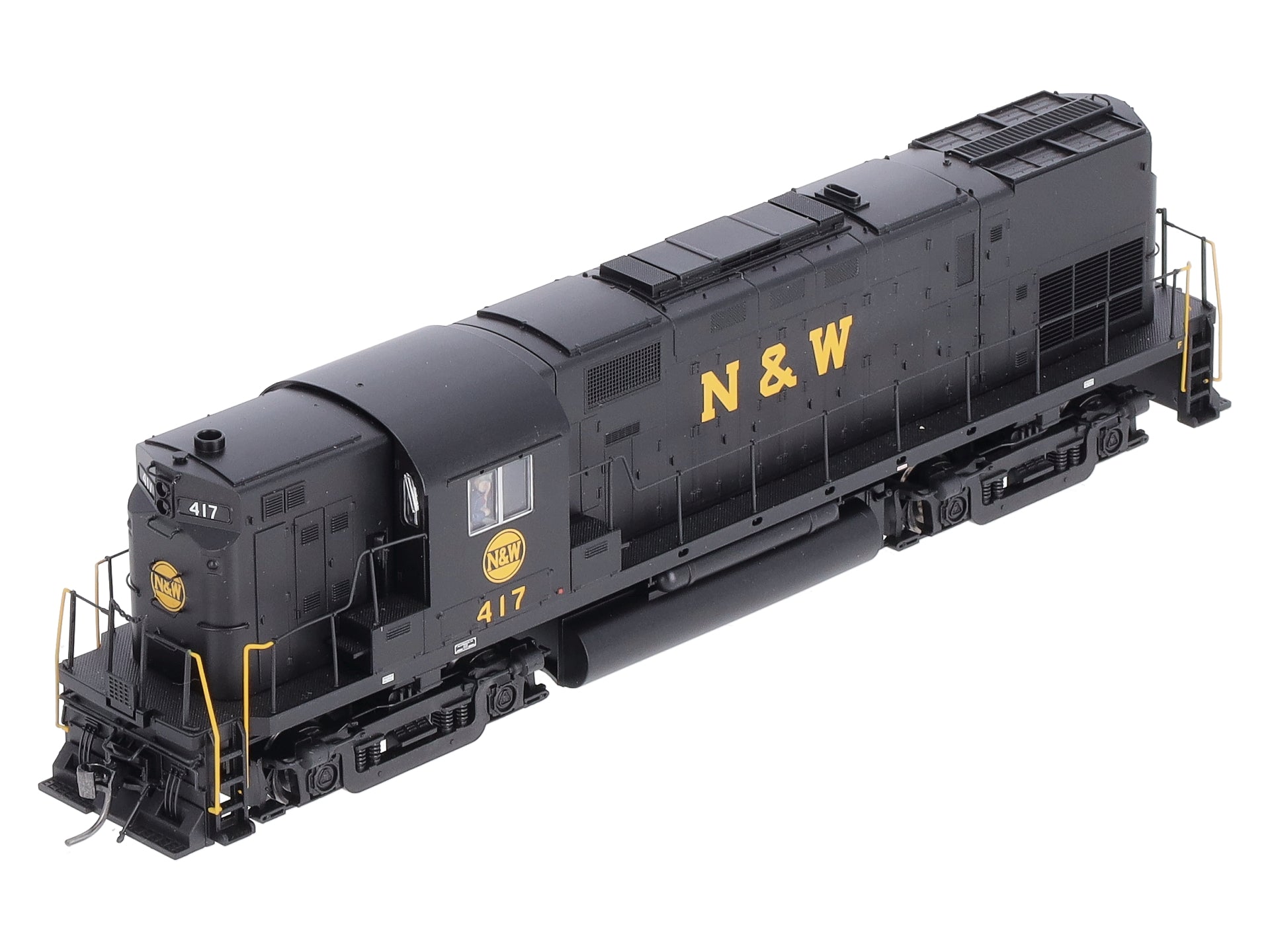 Atlas 10011011 HO Norfolk & Western Alco Phase 2B C420 Diesel Engine #417 w DCC