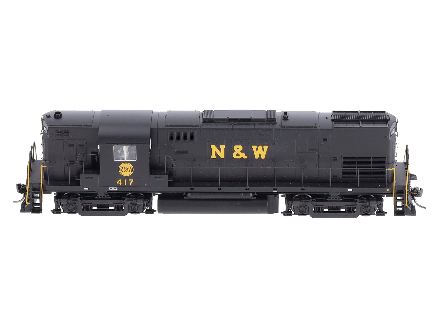 Atlas 10011011 HO Norfolk & Western Alco Phase 2B C420 Diesel Engine #417 w DCC