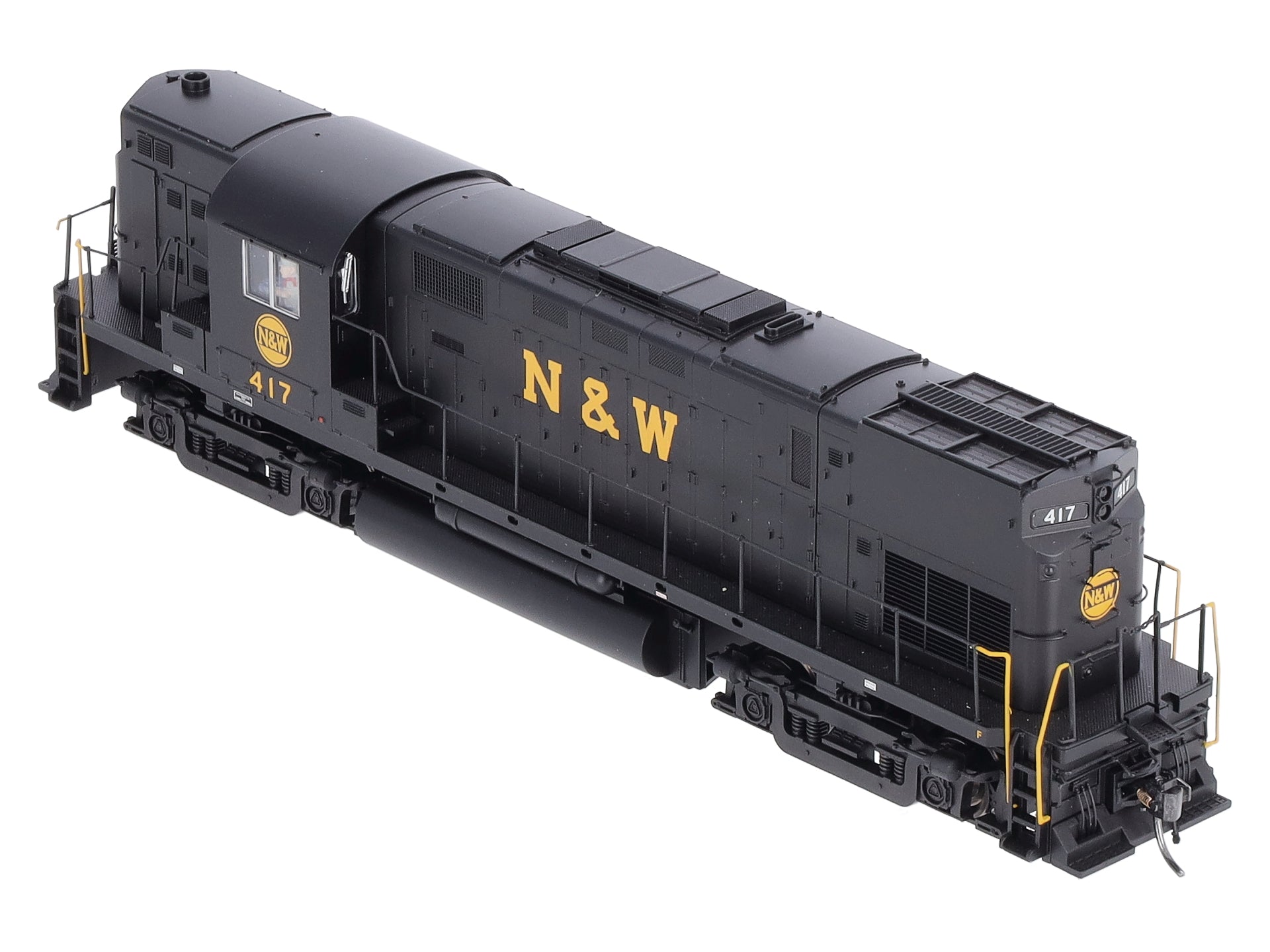 Atlas 10011011 HO Norfolk & Western Alco Phase 2B C420 Diesel Engine #417 w DCC