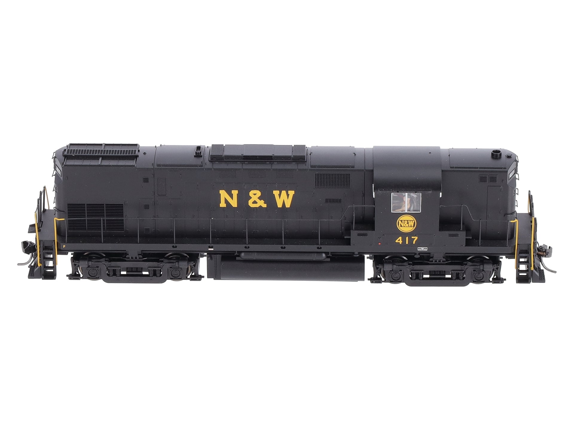 Atlas 10011011 HO Norfolk & Western Alco Phase 2B C420 Diesel Engine #417 w DCC