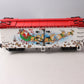 USA Trains R13022 G 2004 Christmas Refrigerator Car - Plastic Wheels LN/Box