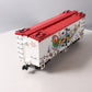 USA Trains R13022 G 2004 Christmas Refrigerator Car - Plastic Wheels LN/Box
