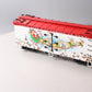 USA Trains R13022 G 2004 Christmas Refrigerator Car - Plastic Wheels LN/Box
