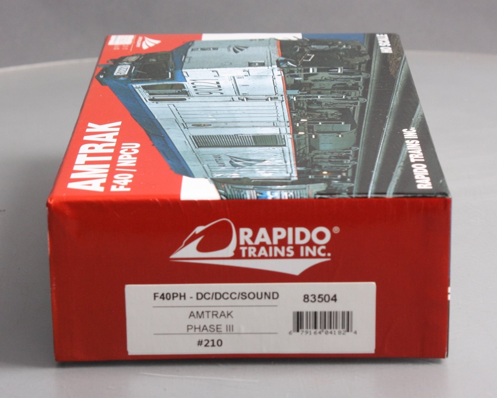 Rapido Trains 83504 HO Amtrak Modern F40PH with Sound #210