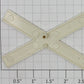 Lionel 154-34  Plastic Railroad Crossing Crossbuck with Black Lettering