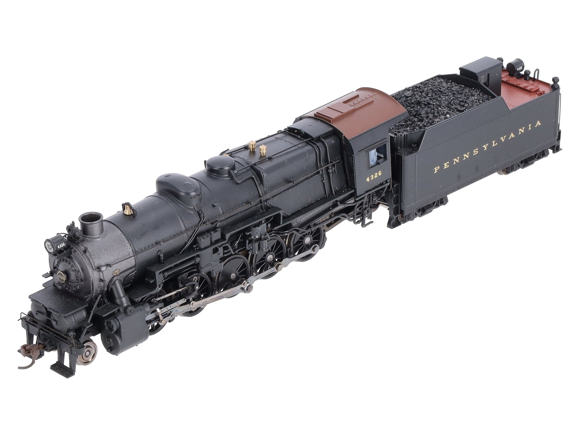 Broadway Limited 2484 HO Pennsylvania I1sa 2-10-0 with 90F82 Short Tender #4326