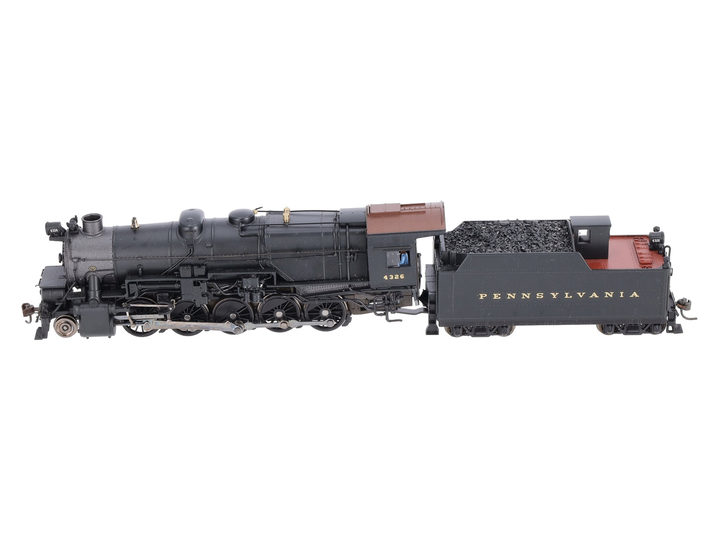 Broadway Limited 2484 HO Pennsylvania I1sa 2-10-0 with 90F82 Short Tender #4326