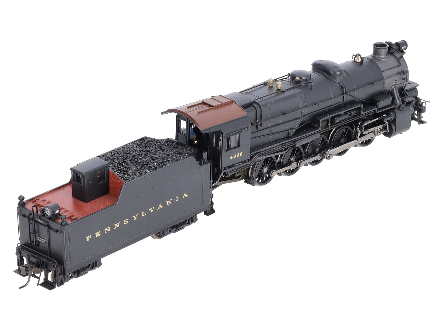 Broadway Limited 2484 HO Pennsylvania I1sa 2-10-0 with 90F82 Short Tender #4326