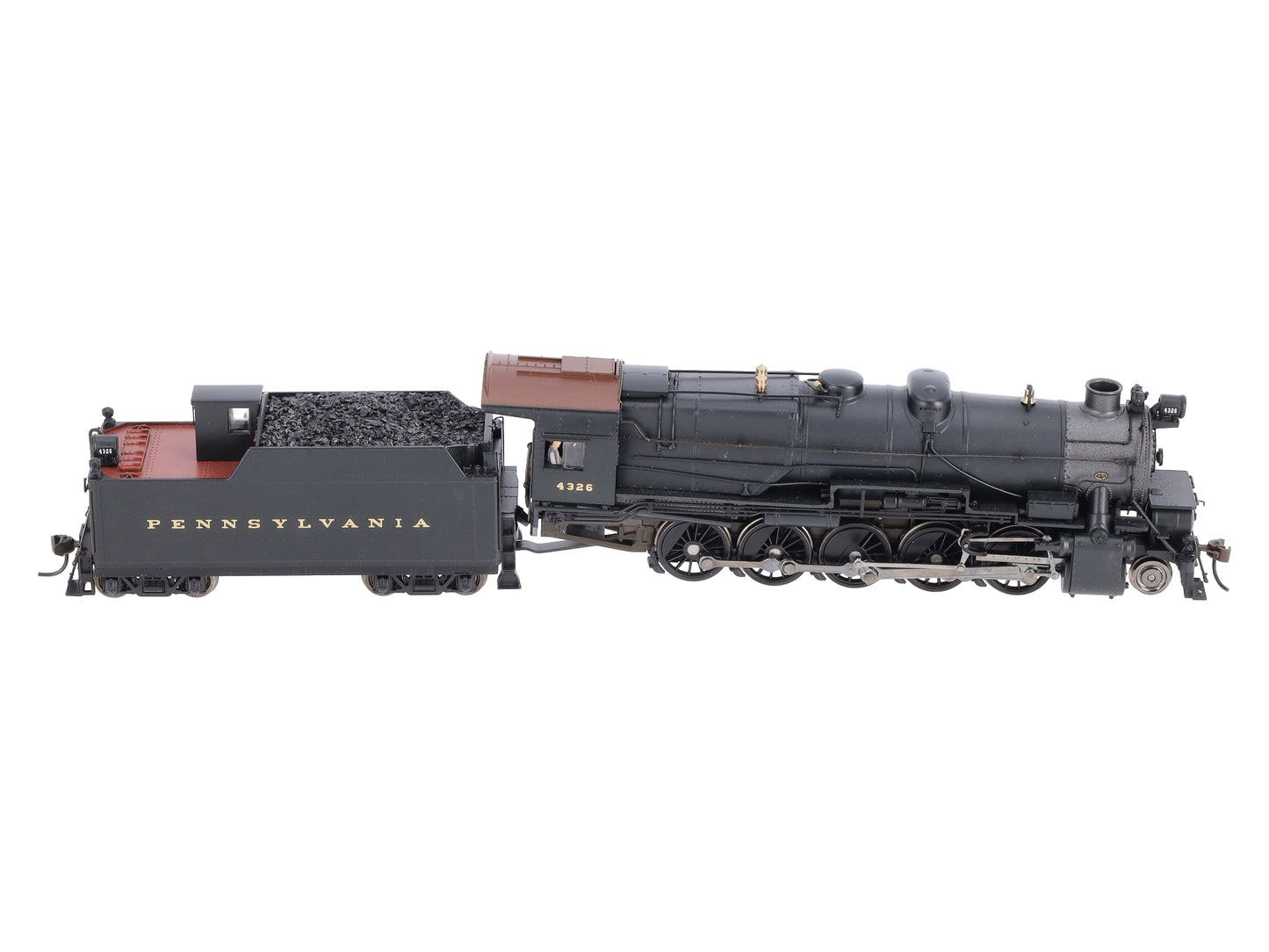 Broadway Limited 2484 HO Pennsylvania I1sa 2-10-0 with 90F82 Short Tender #4326