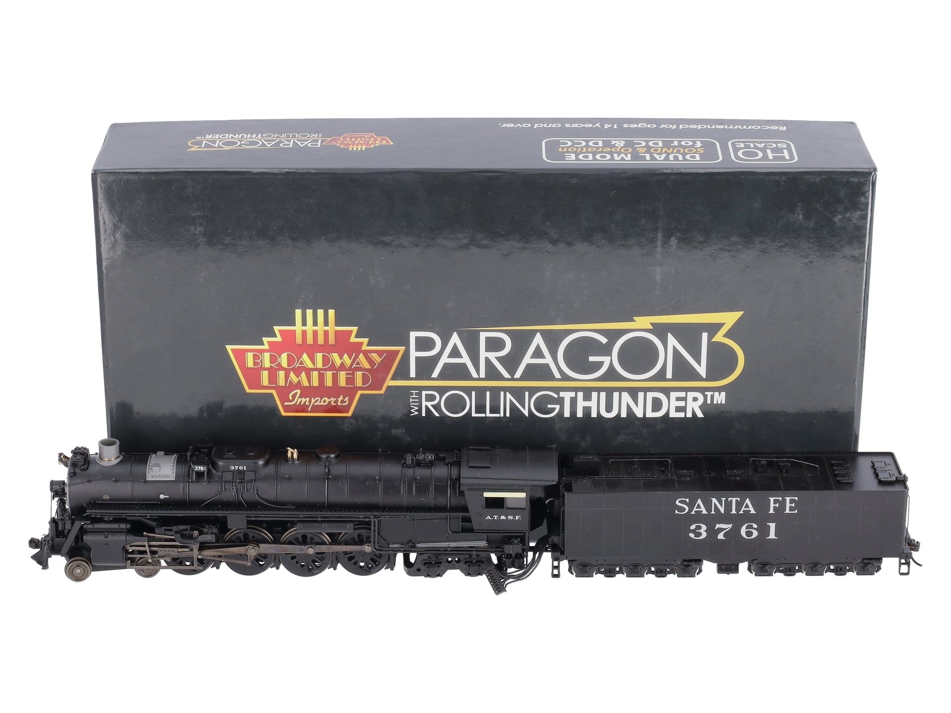 Broadway Limited 4597 HO ATSF Fe 4-8-4 Northern Paragon 3 Steam Locomotive