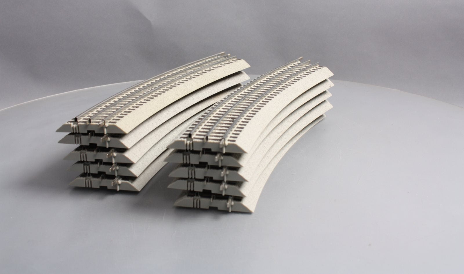 Lionel 6-12041 O Gauge FasTrack O72 Full Curve Track (10) LN