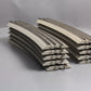 Lionel 6-12041 O Gauge FasTrack O72 Full Curve Track (10) LN
