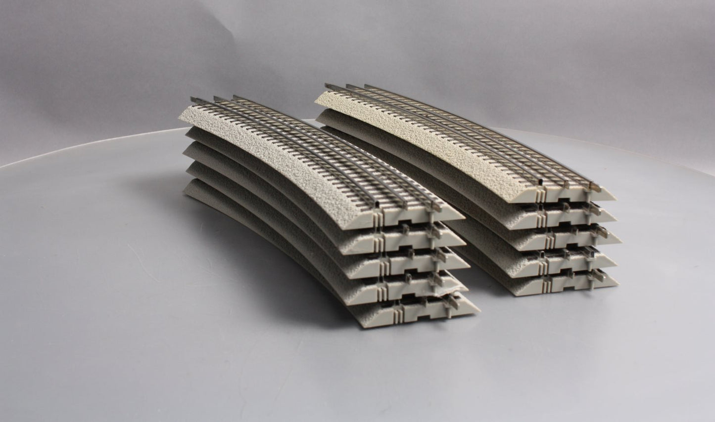 Lionel 6-12041 O Gauge FasTrack O72 Full Curve Track (10) LN