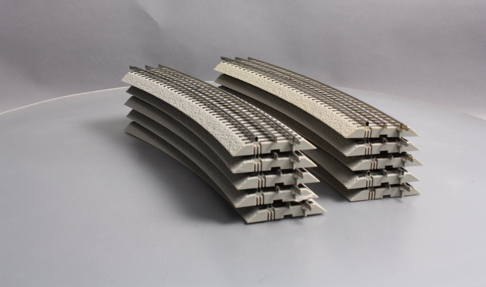 Lionel 6-12041 O Gauge FasTrack O72 Full Curve Track (10) LN