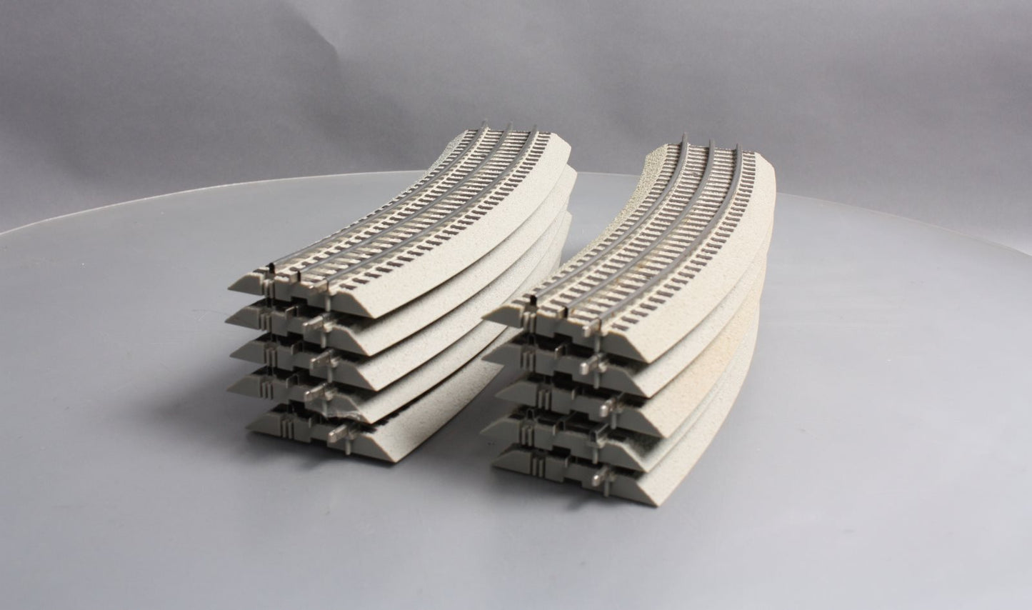 Lionel 6-12041 O Gauge FasTrack O72 Full Curve Track (10) LN