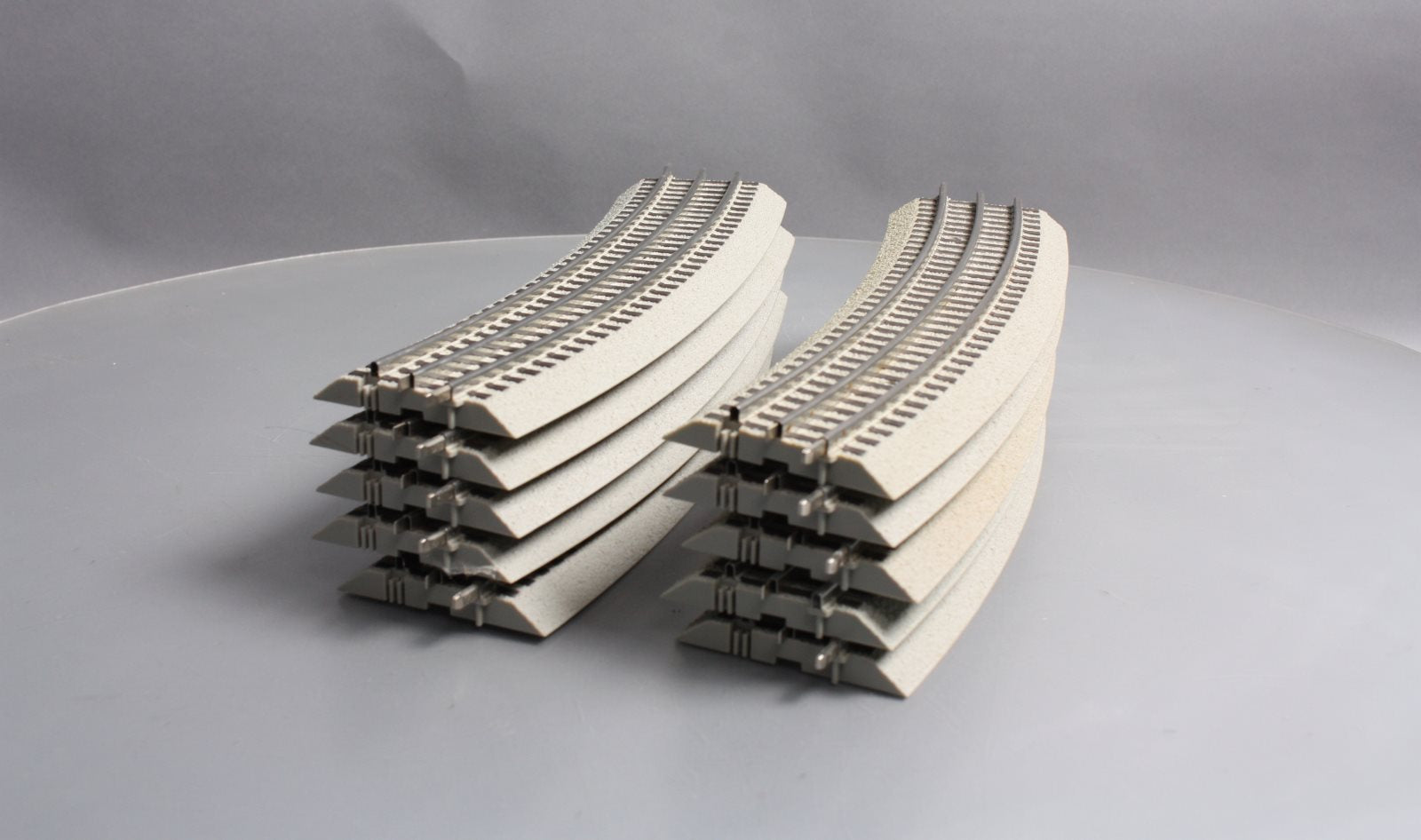 Lionel 6-12041 O Gauge FasTrack O72 Full Curve Track (10) LN