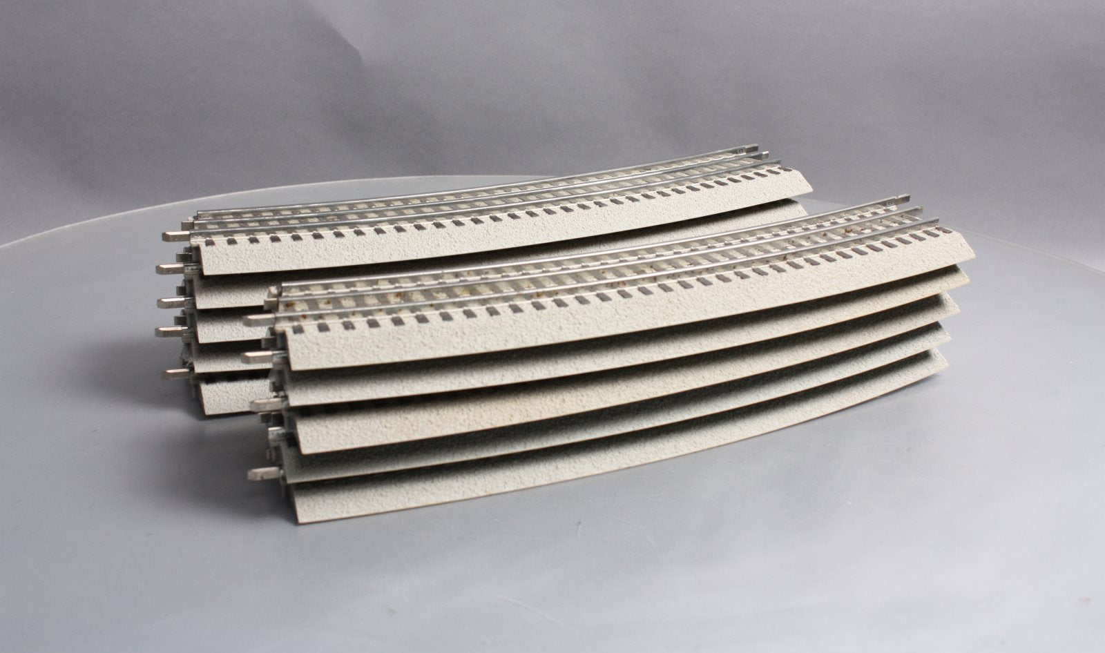 Lionel 6-12041 O Gauge FasTrack O72 Full Curve Track (10) LN