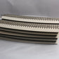 Lionel 6-12041 O Gauge FasTrack O72 Full Curve Track (10) LN