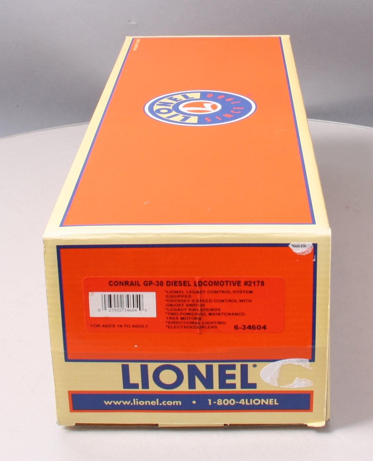 Lionel 6-34604 O Gauge Conrail GP-30 Diesel Locomotive #2178