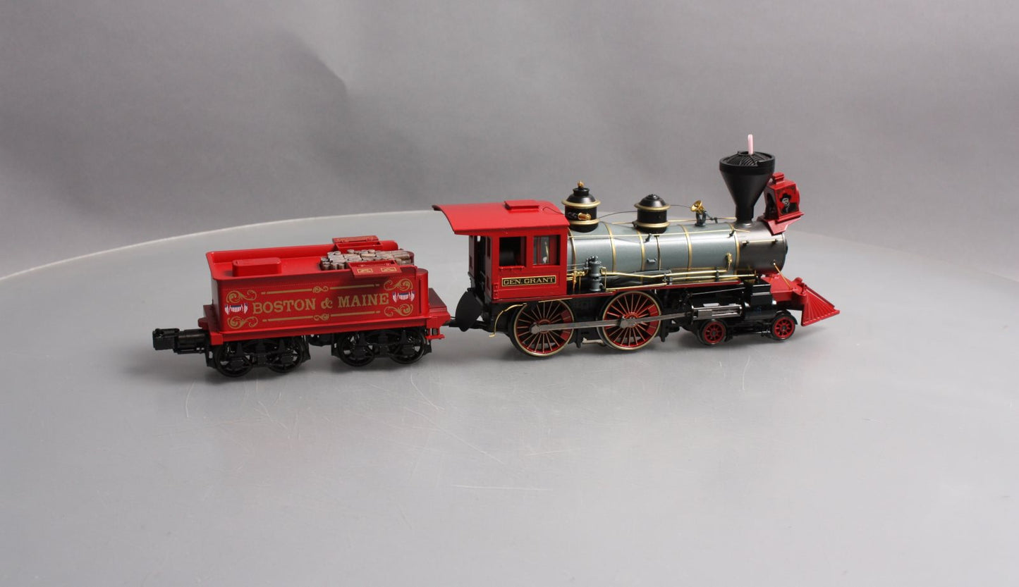 MTH 20-3393-1 Boston & Maine 4-4-0 American Hi-Rail Wheels Steam Loco w/PS3 #41