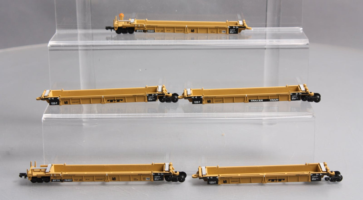 Walthers 932-8109 N Thrall 5-Unit Articulated Double Stack Car LN/Box