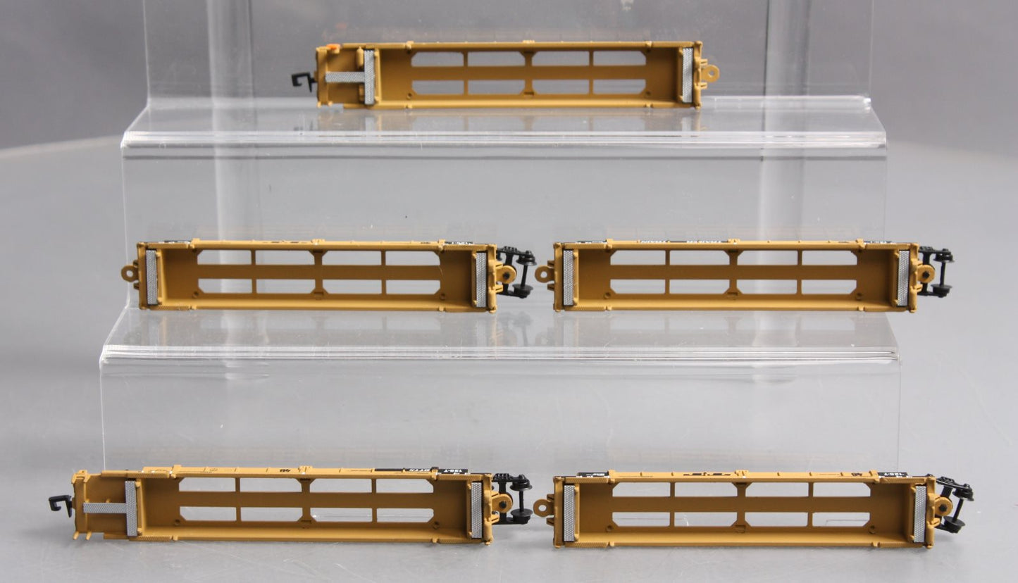 Walthers 932-8109 N Thrall 5-Unit Articulated Double Stack Car LN/Box
