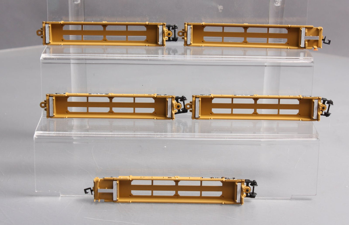 Walthers 932-8108 N Scale TTX 5-Unit Double Stack Car Set #72855 LN/Box
