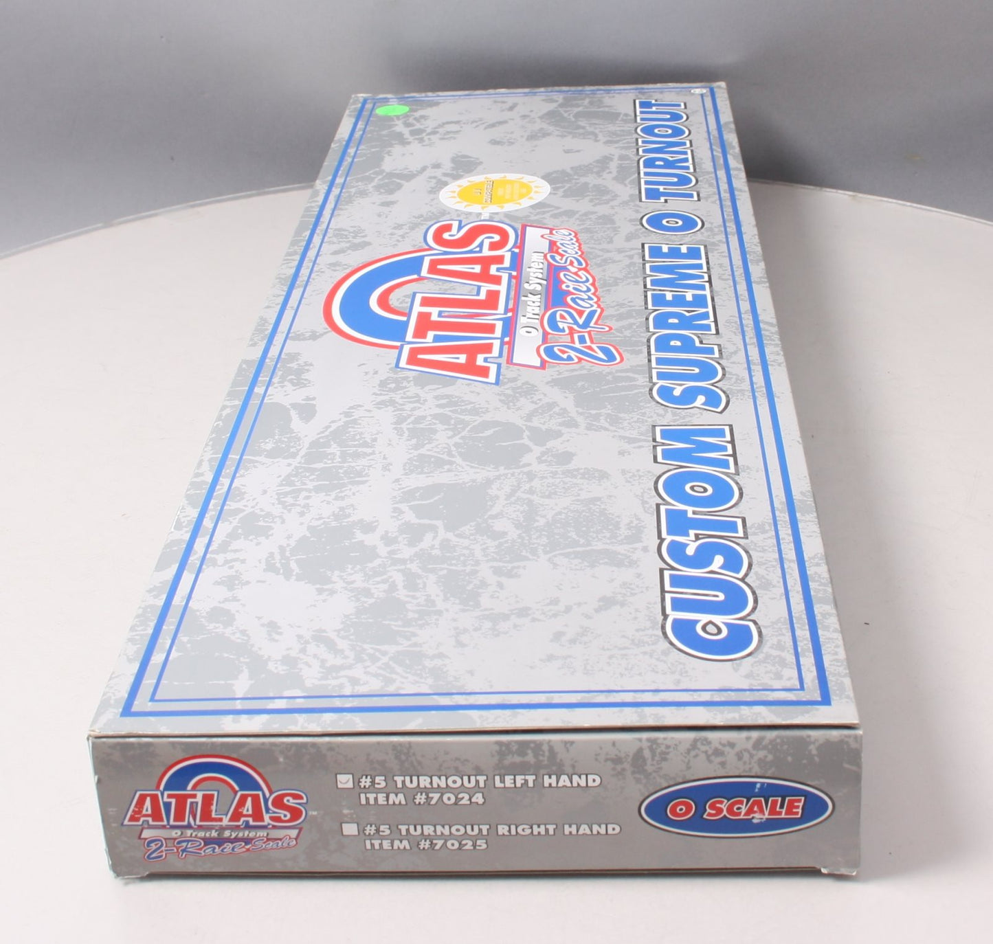 Atlas 7024 O Code 148 2-Rail Solid Nickel Silver #5 Left Hand Switch Turnout LN/Box