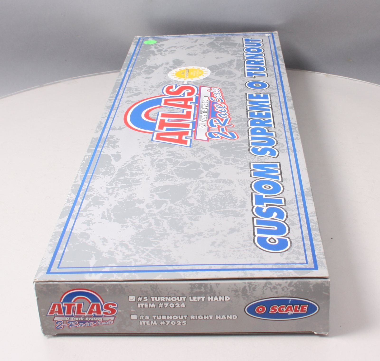 Atlas 7024 O Code 148 2-Rail Solid Nickel Silver #5 Left Hand Switch Turnout LN/Box