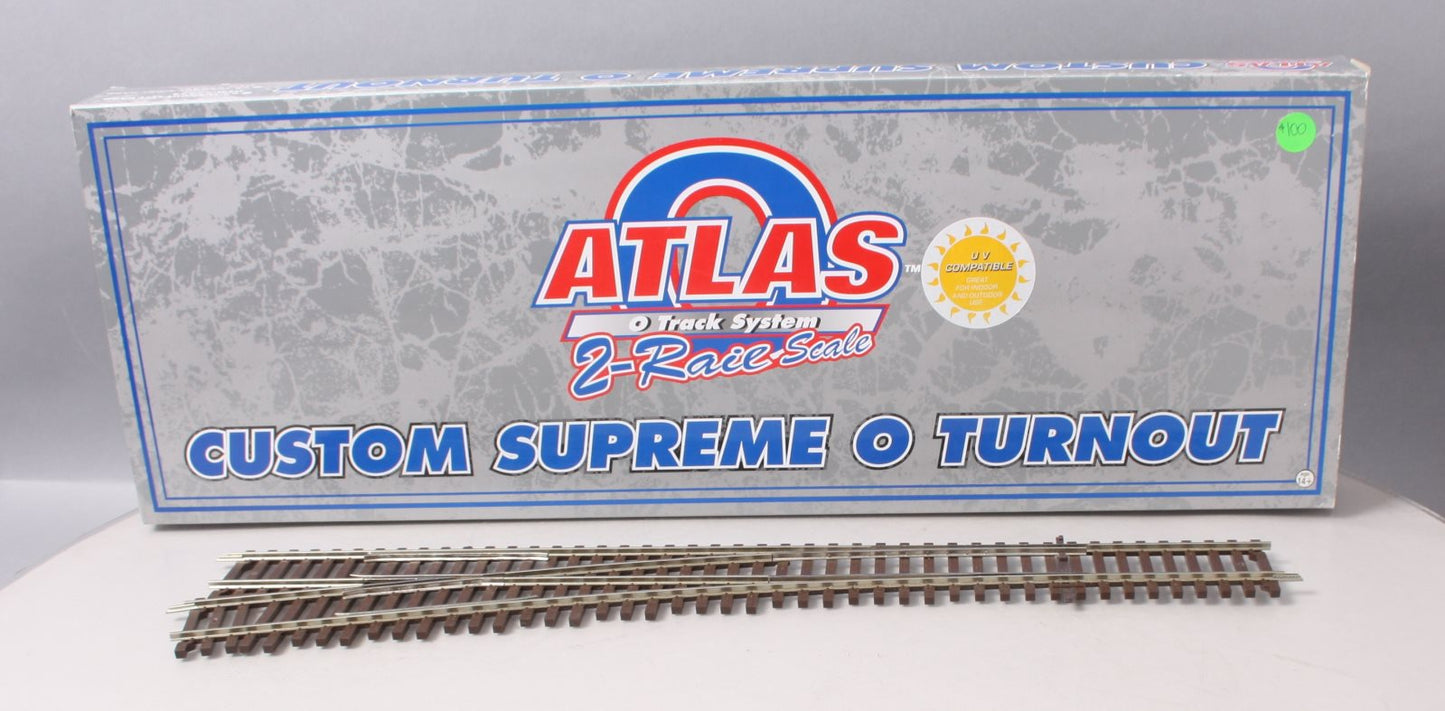 Atlas 7024 O Code 148 2-Rail Solid Nickel Silver #5 Left Hand Switch Turnout LN/Box
