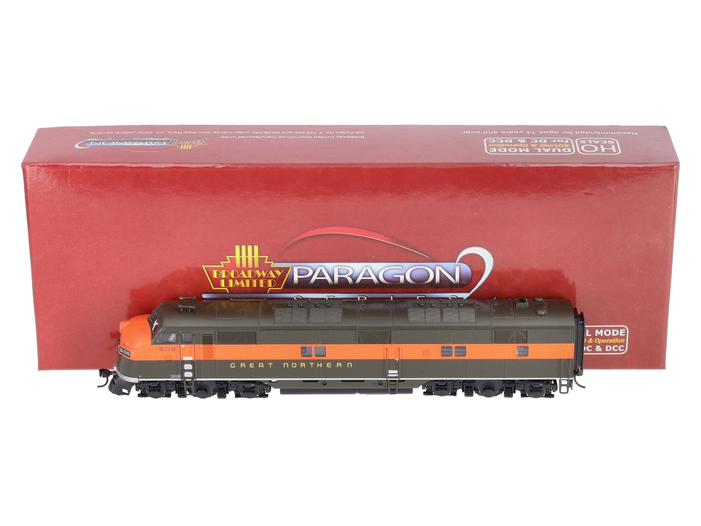 Broadway Limited 2730 HO Great Northern EMD E7A Diesel Loco Paragon2™ #506