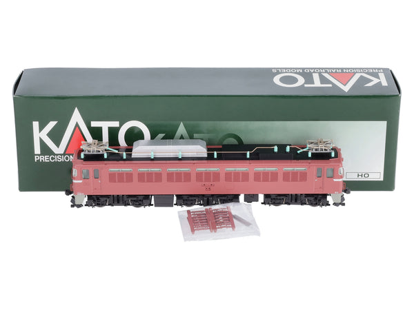 JR221系　KATO。 Kato 1-320 Electric Locomotive EF81 Normal Color (Rose Pink) - HO