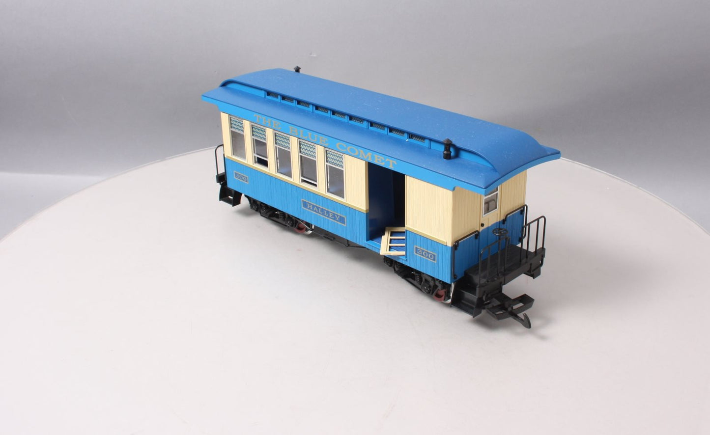Piko 38622 G Scale Blue Comet Wood Combine Passenger Car #300