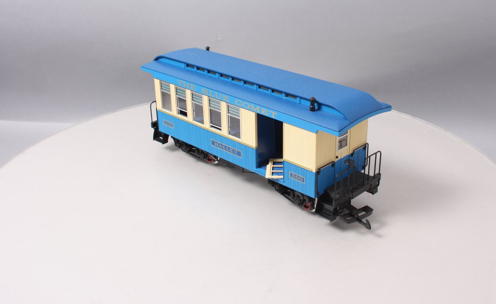 Piko 38622 G Scale Blue Comet Wood Combine Passenger Car #300