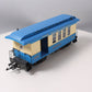 Piko 38622 G Scale Blue Comet Wood Combine Passenger Car #300