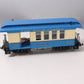 Piko 38622 G Scale Blue Comet Wood Combine Passenger Car #300