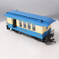 Piko 38622 G Scale Blue Comet Wood Combine Passenger Car #300