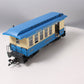 Piko 38622 G Scale Blue Comet Wood Combine Passenger Car #300