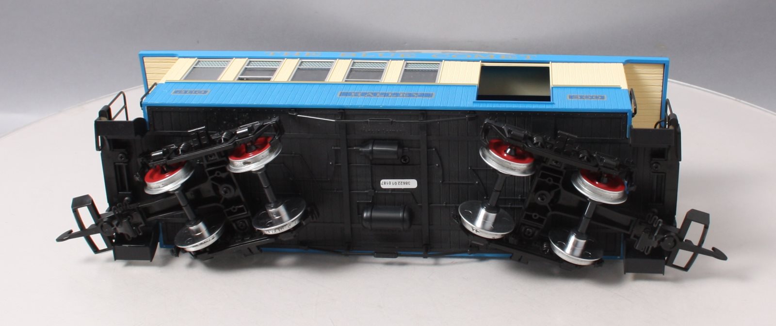 Piko 38622 G Scale Blue Comet Wood Combine Passenger Car #300