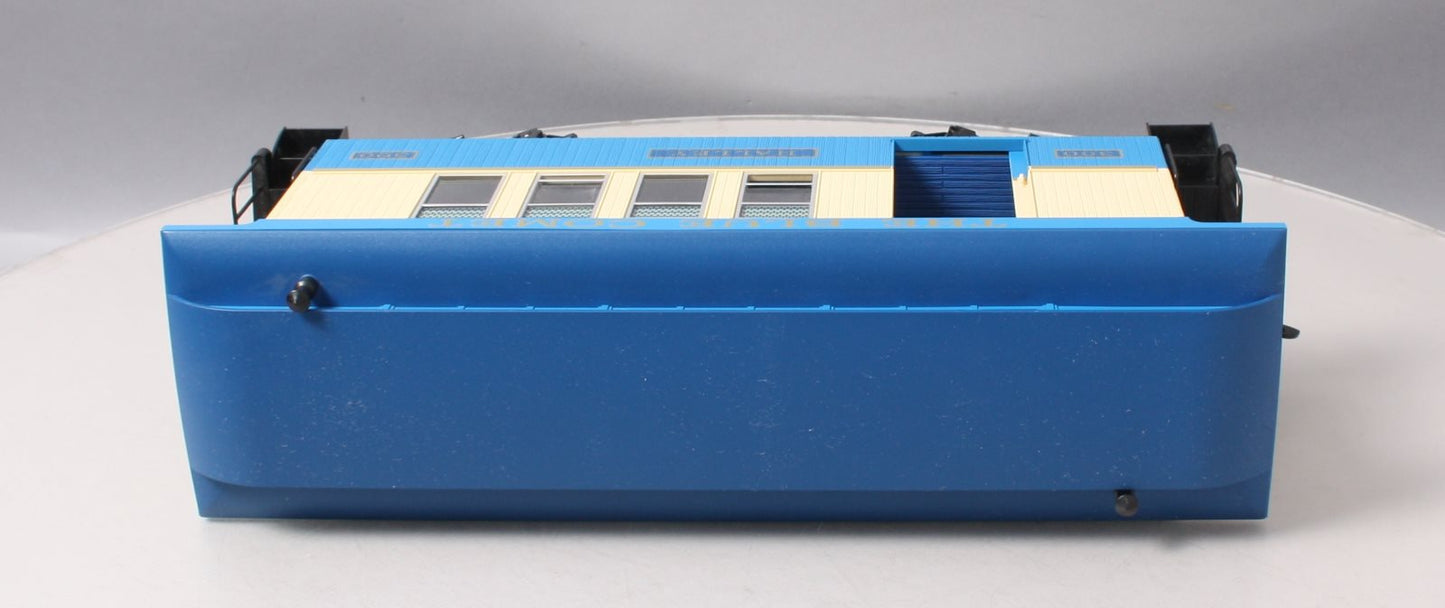 Piko 38622 G Scale Blue Comet Wood Combine Passenger Car #300